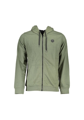 Gianmarco Venturi Green Cotton Sweatshirt - L