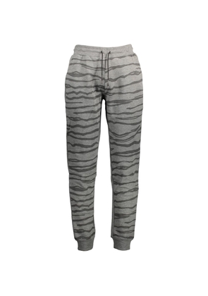 Cavalli Class Gray Cotton Pant - S