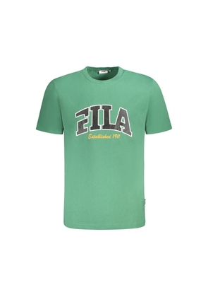 Green Cotton Men T-Shirt - XL