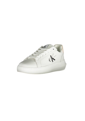 Calvin Klein White Polyester Women Sneaker - EU39/US9