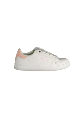White Polyester Women Sneaker - EU36/US6
