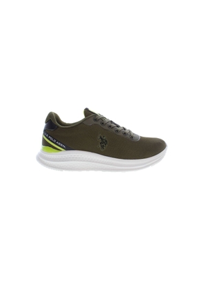Green Polyester Men Sneaker - EU43/US10