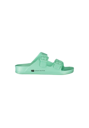 Green Plastic Women Sandal - EU37/US7