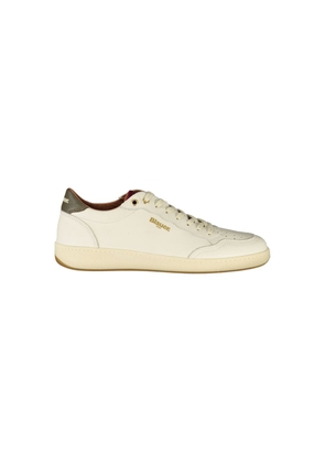 White Leather Men Sneaker - EU41/US8