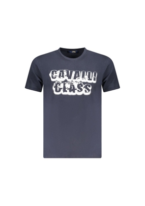 Blue Cotton Men T-Shirt - XXL