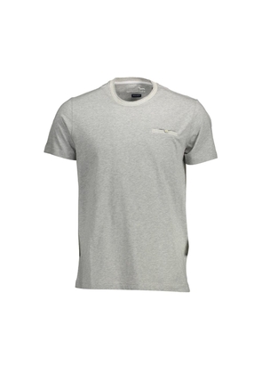 Brown Cotton Men T-Shirt - L