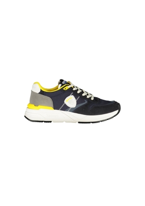 Blue Polyester Men Sneaker - EU41/US8
