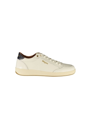 White Leather Men Sneaker - EU41/US8