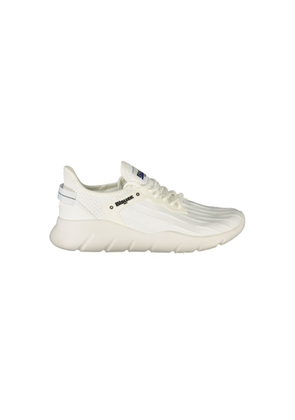 White Polyester Men Sneaker - EU41/US8