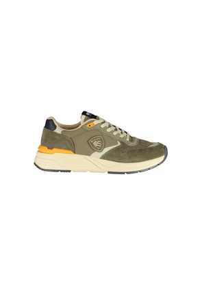 Green Polyester Men Sneaker - EU44/US11