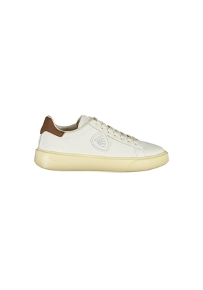 White Leather Men Sneaker - EU44/US11