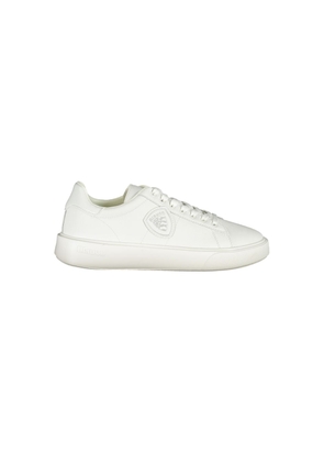 White Leather Men Sneaker - EU44/US11