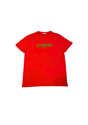 Red Cotton T-Shirt - M