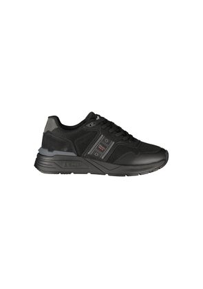 Black Polyester Mens Sneaker - EU40/US7
