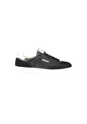 Black Leather Men Sneaker - EU42/US9