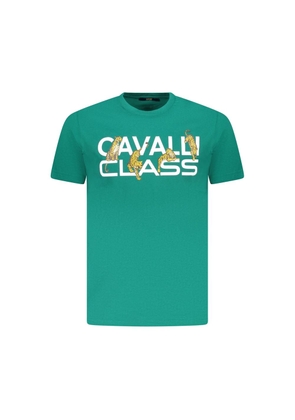 Green Cotton Men T-Shirt - XL