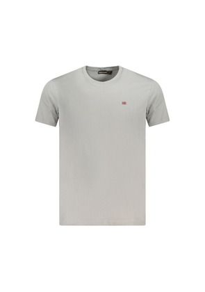 Brown Cotton Men T-Shirt - XL