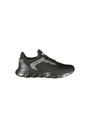 Black Polyester Men Sneaker - EU43/US10