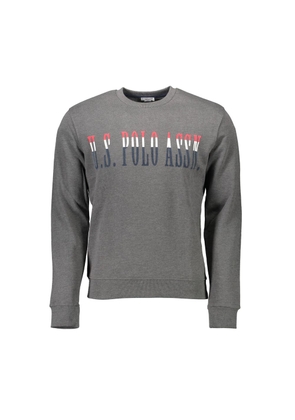 Gray Cotton Sweater - XL