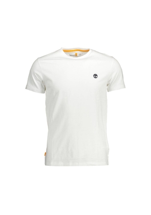 White Organic Cotton Men T-Shirt - M
