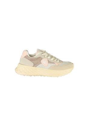 Beige Polyester Women Sneaker - EU38/US8