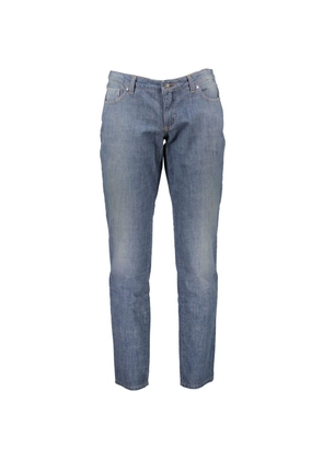 Blue Cotton Jeans & Pant - W30