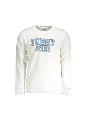 White Cotton Sweater - XXL