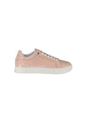 Pink Polyester Women Sneaker - EU40/US10