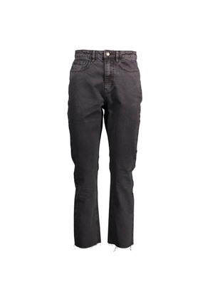 Black Cotton Jeans & Pant - 40