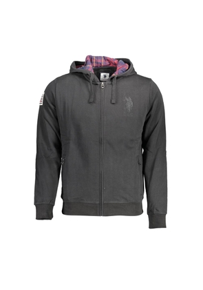 Black Cotton Sweater - XXL