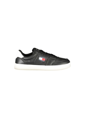 Black Leather Men Sneaker - EU41/US8