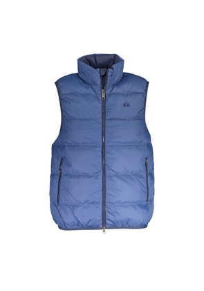 Blue Polyamide Men Jacket - L