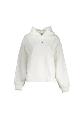 White Cotton Women Sweater - XL