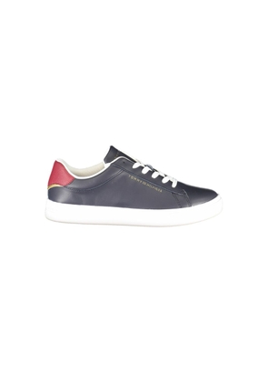 Blue Leather Women Sneaker - EU37/US7