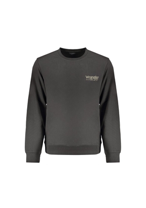 Black Cotton Sweater - M