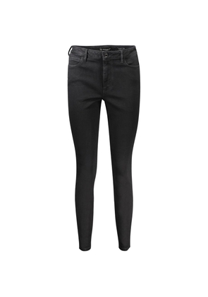 Black Cotton Jeans & Pant - 25 L29