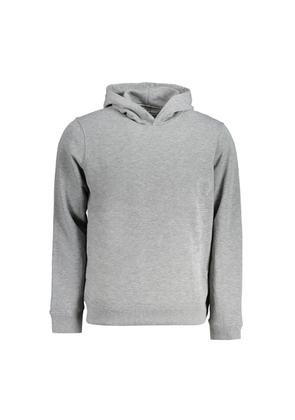 Gray Polyester Sweater - L