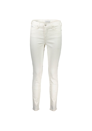 White Cotton Jeans & Pant - W26