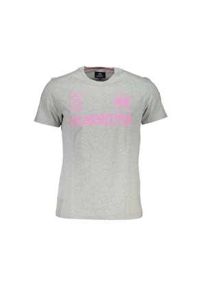 Brown Cotton Men T-Shirt - M