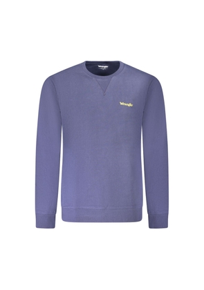 Blue Cotton Sweater - M