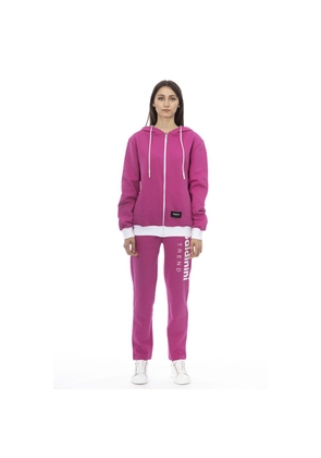 Baldinini Trend Multicolor Cotton Tracksuit - M