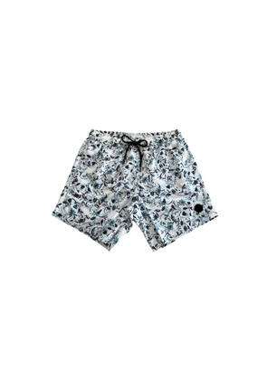 White Polyester Swimwear - L