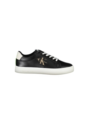 Black Polyester Women Sneaker - EU39/US9