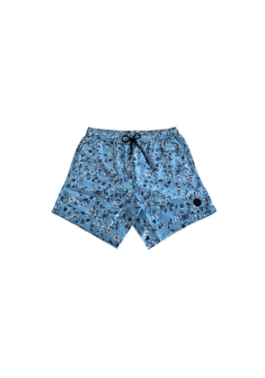 Light Blue Polyester Swimwear - L