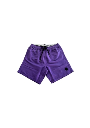 Purple Polyester Swimwear - L