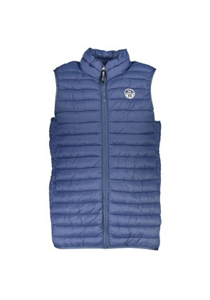 Blue Polyamide Men Jacket - XL