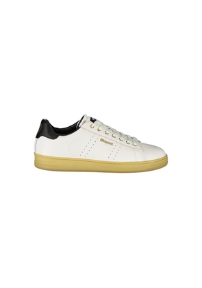White Leather Men Sneaker - EU41/US8