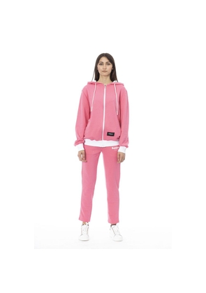 Baldinini Trend Multicolor Cotton Tracksuit - XXL