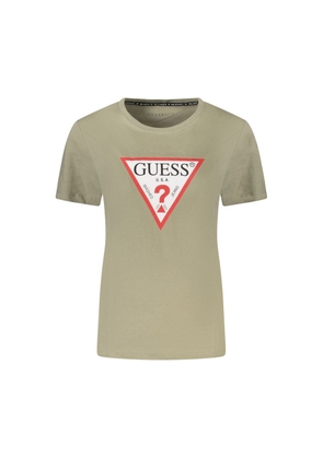 Green Cotton Tops & T-Shirt - XL