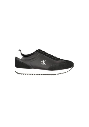Black Leather Women Sneaker - EU37/US7